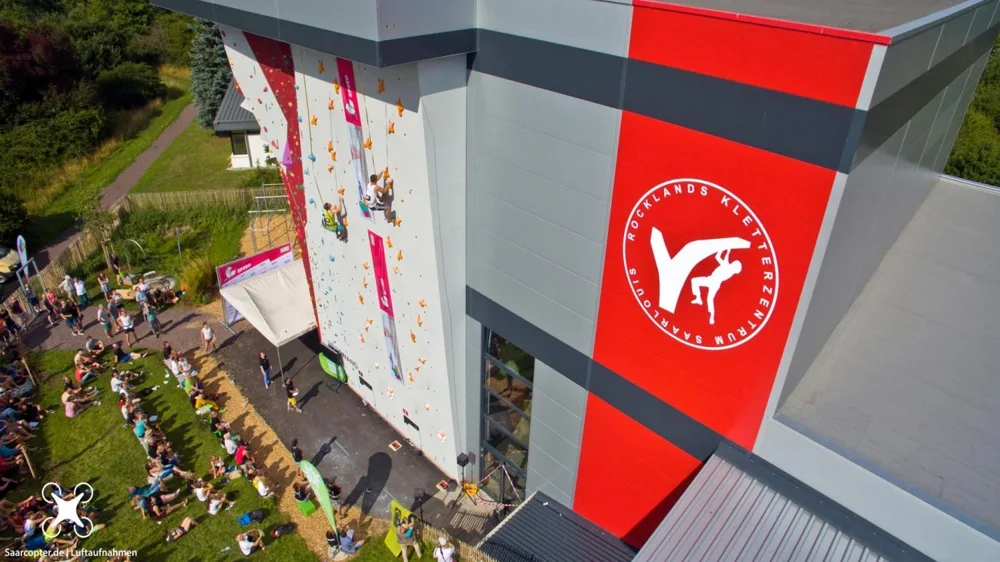 Kletterzentrum Rocklands aus der Luft